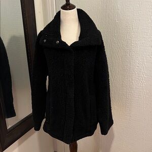 Billabong Women's Black Teddy Jacket